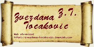 Zvezdana Točaković vizit kartica